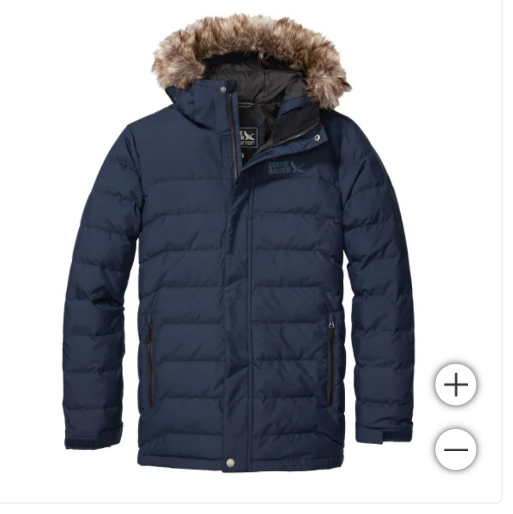 Eddie Bauer Men's Down Parka, New